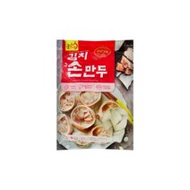 굿프랜즈 김치 손만두 1400g 비비고김치만두 오메기떡, 굿프랜즈 김치 손만두 1400g 비, 1개