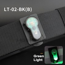 스노우보드헬멧 스키 방탄모 전동킥보드 전기자전거 안전모 전술 신호등 클립 온 생존 램프, 블랙 2