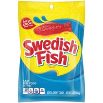스웨디쉬피쉬 소프트 앤 츄이 캔디, 226g, 1개