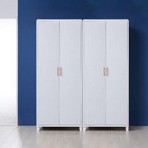달튼 장롱세트 도어형 1600 B타입, 색상:무늬목