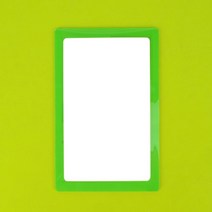 어린이집 가을환경판 식단표 붙이는화이트 비전 보드, 연두