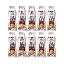 롯데제과 퀘이커 마시는오트밀 오트&그레인, 50g, 10개