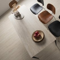 아트박스/코니페블 포세린 테이블 (6인-트라버틴), 화이트