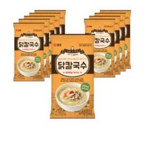 샘표 닭칼국수, 21개