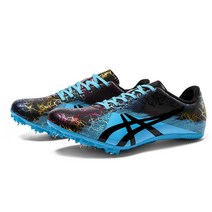 육상 스파이크 화 신발 zhenzu 남성 여성 트랙 필드 선수 달리기 추적 운동 chuteira campo profissional