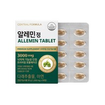 [센트럴팜] [센트럴포뮬러] 알레민정 다래추출물 90정, 상세 설명 참조, 상세 설명 참조