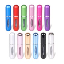 제로캔들 간편 스프레이 향수병 리필 휴대용 향수 공병 5ml, 레드 5ml, 1개