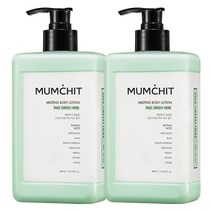 멈칫 멜팅 바디로션 페일그린 허브향, 400ml, 2개