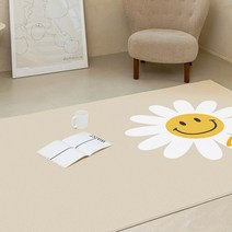 파크론 데이지스마일 시그니처 더스트앤드 먼지없는 가페트 러그 방수 거실매트(노 패턴 원컷) 200/250