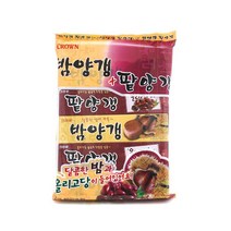 크라운 양갱 기획 (밤 5개 + 팥 5개) 500g, 10개(1박스)