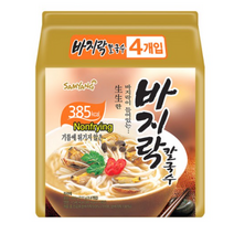 삼양 바지락칼국수, 111g, 128개