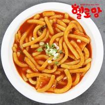 맘카페 입소문난 헬로맘 누들떡볶이 보통매운맛 2세트, 단품