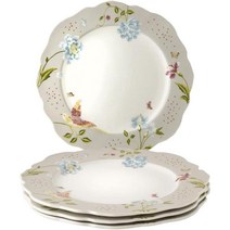 로라애슐리 접시 꽃무늬 헤리티지 4개 세트, 기본