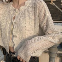 여성가디건 카디건 여성 할로우 아웃 디자인 대학 캐주얼 패션 빈티지 자른 Ulzzang 단순 솔리드 Feminino 여름 우아한 모든 경기