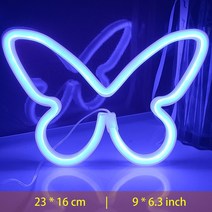 영업중 OPEN LED 오픈 네온 사인 24 보드 간판 광고판 나비 모양 벽 홈 침실 파티 장식 램프 생일 그릴 휴일 선물 야간 조명 586EA 2, 03 HD2-Blue