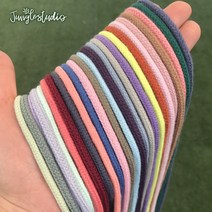 [정글스튜디오] [소분]민자로프 컬러33색 2M 5M 우동끈 마크라메 실 재료, J26블루그레이, 소분5M, 1개