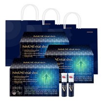 이뮨 바이탈 샷 멀티비타민 30회분 + 쇼핑백, 600ml, 3세트
