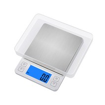 Conkoo 디지털 키친 스케일 저울 전자 계량기 0.1g에서 3000g까지 계량 가능 전자 천칭 용기 빼기 기능 카운트 기능