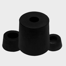 우정산업 고무발 방진 미끄럼방지, 1세트