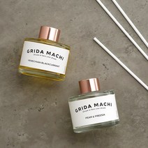 그리다마치 로즈골드 디퓨저 100ml 실내방향제 발향좋은 감사선물 답례품, 망고베리
