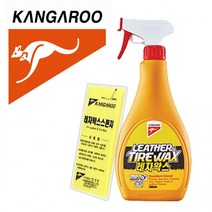 시트 차량 왁스 레쟈 타이어 가죽 캉가루 스펀지 포함 레자 0.5L, 1개, 상세페이지 참조