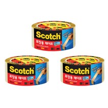 3M 포장용 테이프 리필 갈색, 3개입