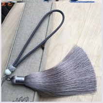 자동차 걸이형 장식품 염주 팔찌 모빌 노리개 엔틱 실크 태슬 완상 DIY악세사리 부품 1765931253, 흑보라