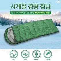 사계절 이불 경량 침낭 백패킹 차박 캠핑 가을 봄 여름 겨울 휴대용 어린이 동계 하계 초보 준비물리스트, 구매 본상품선택, 1개