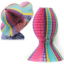 (재미스쿨) 요술 허니컴종이 모자만들기 1인용(1개) 허니컴페이퍼 DIY 만들기재료