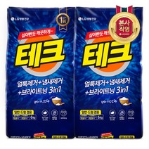 LG 생활건강 테크 3IN1 분말세제 겸용 6kg x 2개