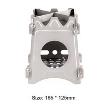 캠핑화로대 불멍 장작 접이식StainlessSteel 목재 굽기 스토브 휴대용 캠핑 야외 장작 용광로 경량 피크닉, [01] Wood Stove