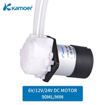1마력모터 수중펌프 양수기Kamoer-미니 KPP 워터 펌프 6V/12V/24V DC 모터 연동 도징 실리콘 튜브 포함, 04 12V L type_01 S01