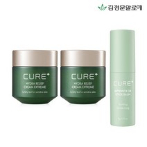 김정문알로에 2022 최신상 큐어크림 익스트림[크림2+보습밤1], 없음
