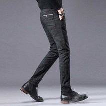 남성 슬림핏 면바지 빅사이즈 세미 정장 남자 팬츠