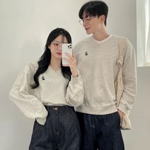 커플 시밀러룩 제주도 신혼 여행 여름 커플룩 패밀리 가족티 착용 봄 가을 트렌드 0