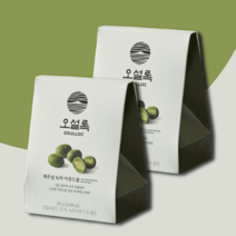 오설록 초콜릿 제주섬 녹차 아몬드볼 화이트데이 품격있는 선물 80gx2개, 80g, 2개