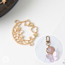 달 하트 프레임 레진 아트 공예 재료 레진몰드 R079