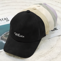 소프트레터링볼캡 남녀공용 모자