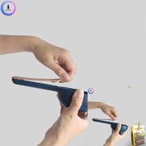 강아지사료주걱 사료스푼 수저 애견 강아지숟가락 스쿱 강아지사료계량기 강아지계량스푼 사료주걱 고양이사료, 네이비핑크