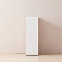 레브 400 더높은수납장 E0등급 다용도 거실 수납장, 오크화이트 (DRED14KWC)