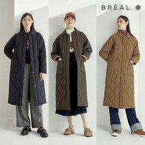 [런칭가 89 900원] 브리엘 퀼팅 롱패딩