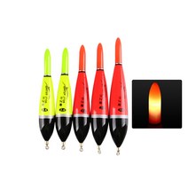 눈부셔 고추 전자막대찌 바다낚시찌 낚시용품 전자찌, 형광-1.5호