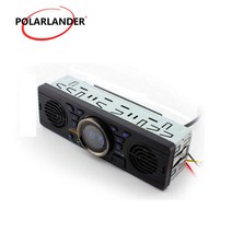 AV252 내장 2 스피커 자동차 라디오 12V 블루투스 핸즈프리 FM USB AUX 인 오디오 인 대시 스테레오 MP3 플레이어