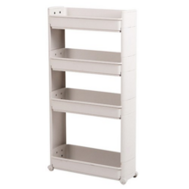 창신리빙 슬림선반 4단, Gray, 2개