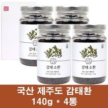감태 추출물 분말 환 알약타입 100% 제주도감태 말린 감태잎 나무 미역귀 알긴산 요오드 후코이단 폴리페놀 플로로탄닌 슬립 밸런스 효능 먹는법, 4통