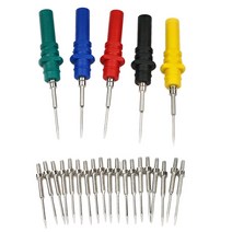 5PCS HT307A 회로 보드 용 자동차 오실로스코프 침술 프로브 핀, 없음, 5개