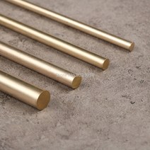 다기능 휴대 Diy 나이프 핸들 재료에 대 한 손으로 만든 황동 바 막대 2 개 칼 손잡이 부품에 100mm 스틱, 02 4mm