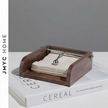 냅킨홀더 카페냅킨 빈티지냅킨꽂이, 인조 호두 피벗 종이 타월 홀더