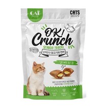 D18 고양이 비스켓 크런치 치킨연어 60g, 20개