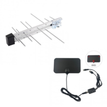 HDTV 실외 실외용 실내 실내용 안테나 TV 수신기 디지털 방송 지상파 UHD, GK442